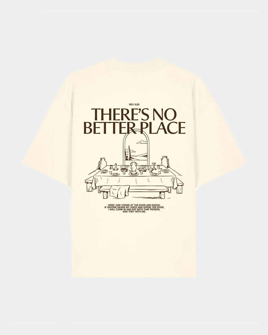 NO BETTER PLACE –– T-SHIRT | Oversized