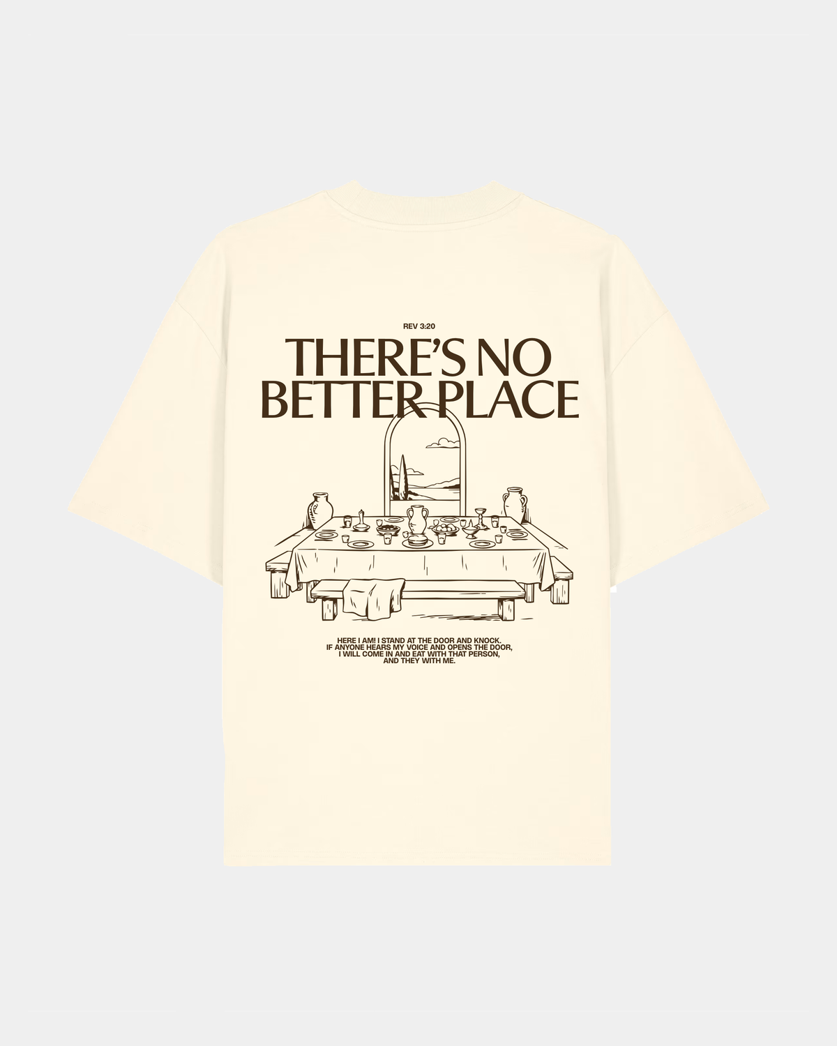 NO BETTER PLACE –– T-SHIRT | Oversized