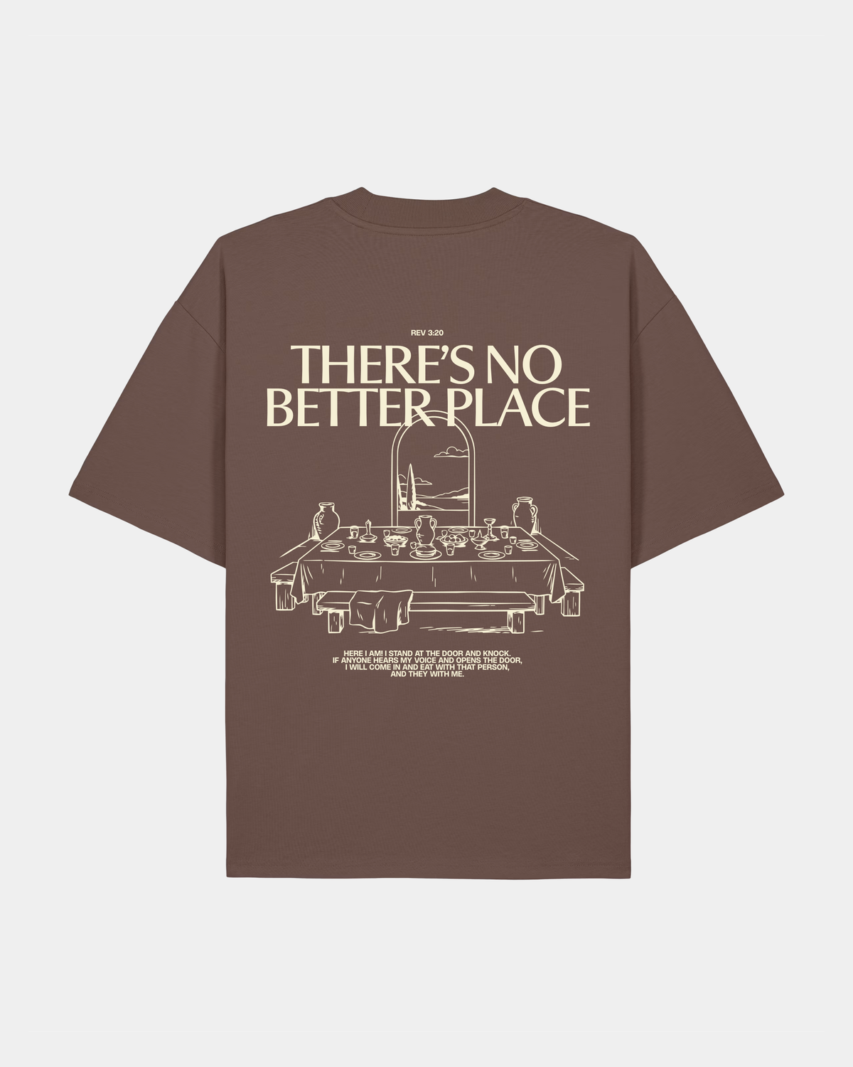NO BETTER PLACE –– T-SHIRT | Oversized